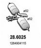 MERCE 1264904115 Middle Silencer